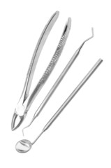 Shinny dental tools