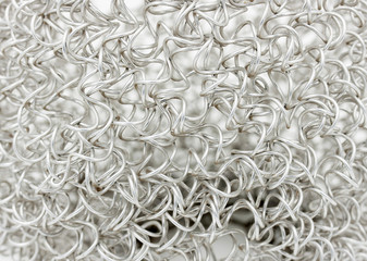 steel wire in a coils background