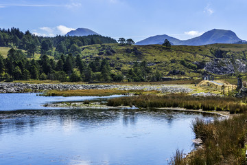 Obraz premium snowdonia national park gwynedd north wales