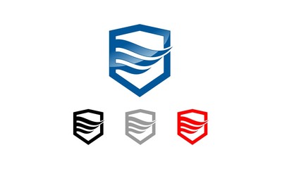 Shield Wings Logo