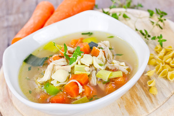 Hühnersuppe