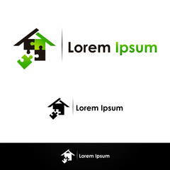Icon for real estate, construction and insurance business