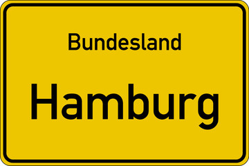 Obraz premium Bundesland Hamburg