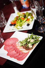 meat and sausage