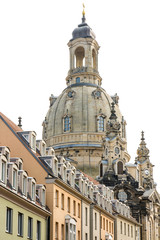 Fototapeta na wymiar Cupola of Dresden Frauenkirche