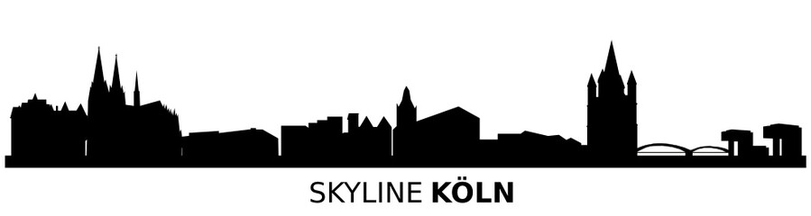 Fototapeta premium Skyline Köln