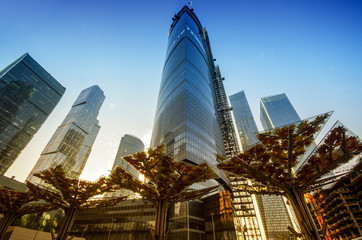 Obraz premium Business Center Moscow City