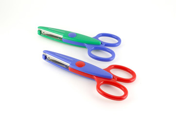 Two color scissors