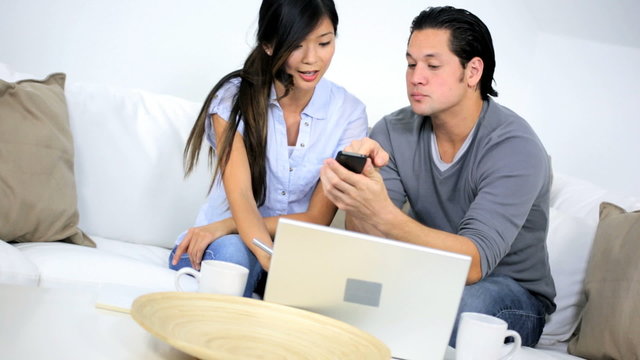Asian Chinese Couple Needing Financial Solutions 