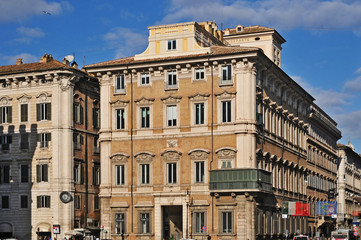 Fototapeta na wymiar Roma, Palazzo, Bonaparte,