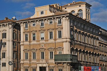 Naklejka premium Roma, Palazzo, Bonaparte,