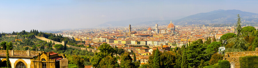 Fototapeta na wymiar Florence Tuscany panorama