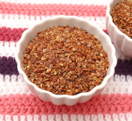 geschrotete Leinsamen