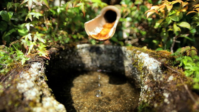 Koch Sanso Japanese garden water spring Kyoto travel Japan Asia