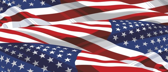 Background of the flag of America - 77017708