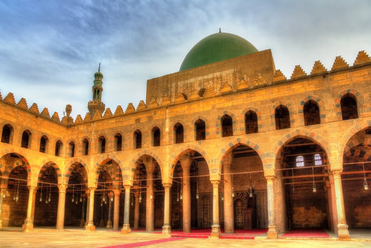 Al-Nasir Muhammad Mosque in Cairo - Egypt