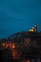 Obraz premium Tsarevets Fort in Veliko Turnovo, Bulgaria.
