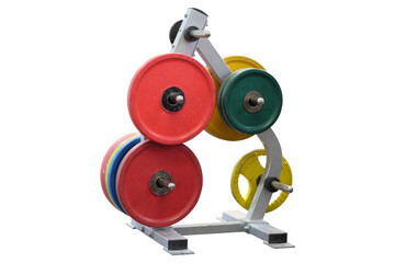 fitness gym with sports equipment