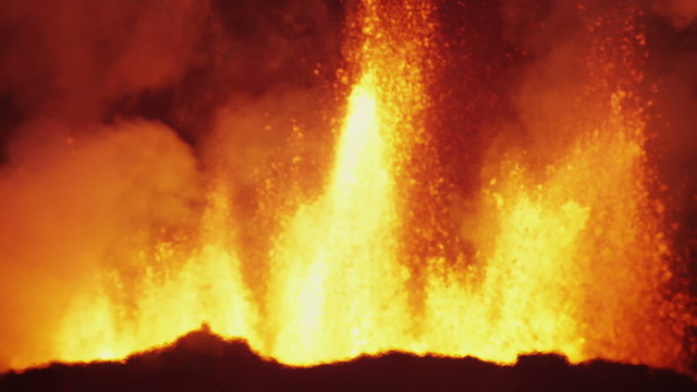 Volcanic Molten Lava Holuhraun Barren Landscape Travel Bardarbunga Iceland 