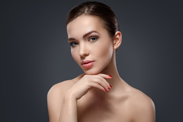 Portrait of beautiful woman