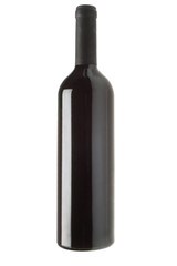 Wine bottle isolated on white background