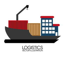 Delivery design, vector illustration.