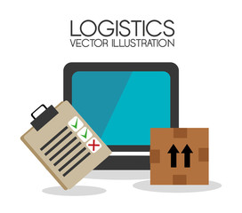 Delivery design, vector illustration.