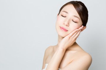 attractive asian woman beauty image