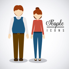 People design, vector illustration.