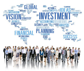 Investment Global Business Profit Banking Budget Concept