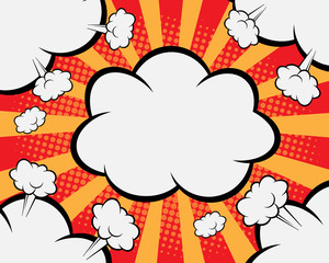 Comic Book Speech Bubble