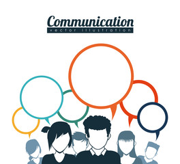 speech bubbles communication