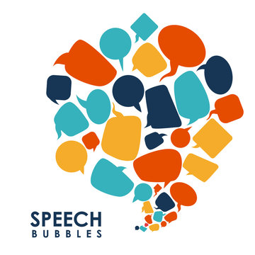 speech bubbles communication