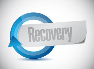 recovery cycle illustration design