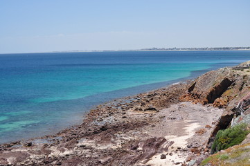Beautiful Australian shore. Adelaide.