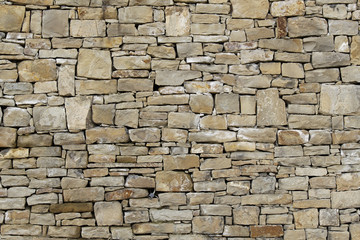 old wall in stones