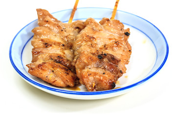 grilled pork