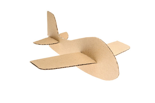cardboard plane