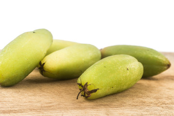 Local Carambola fruit, Belimbing Assam or Belimbing Wuluh