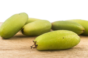 Local Carambola fruit, Belimbing Assam or Belimbing Wuluh