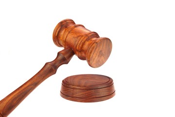 Judges or Presiding Officer or Auctioneers Hardwood Gavel