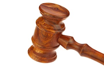 Judges or Presiding Officer or Auctioneers Hardwood Gavel