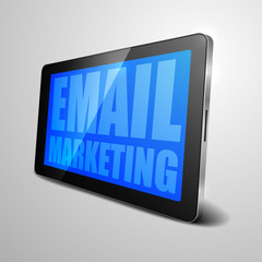 tablet EMail Marketing