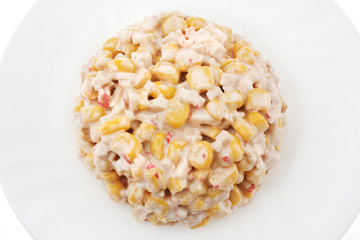 Corn meal mayonnaise