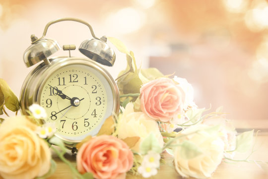Vintage Still Life with Roses