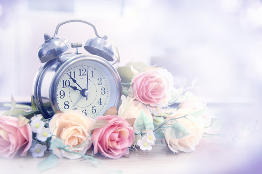 Vintage Still Life with Roses