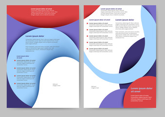 Abstract brochure template