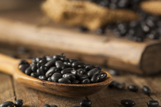 Organic Raw Dry Black Beans