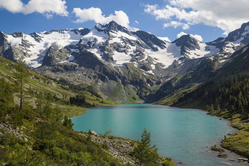 Altai. Mountain lake