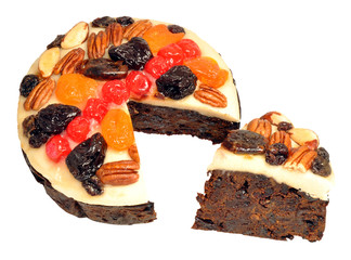 Decorated Fruit Cake
